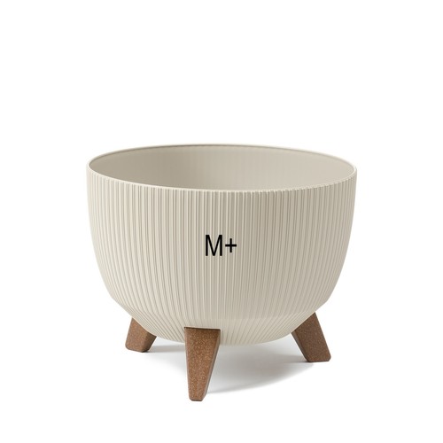 Pflanzschale beige ø33 23 - beige,