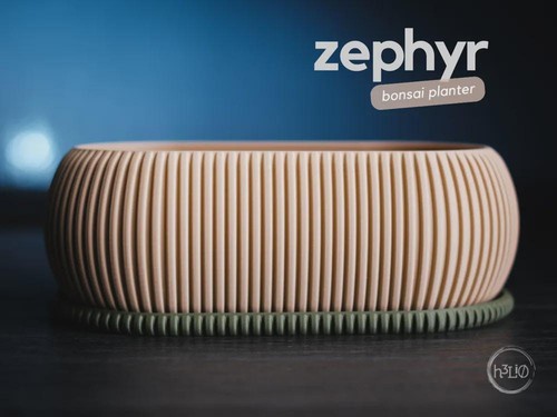 Zephyr bonsai planter - zephyr,